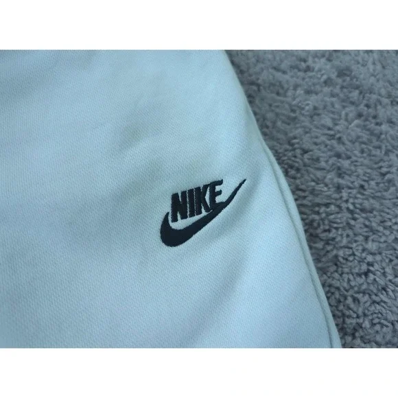 Nike Sweatpants Womens S Off White Jogger Swoosh Logo Sportswear Athleisure - Picture 2 of 8